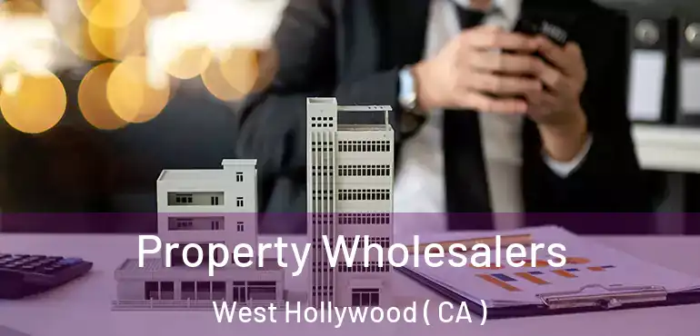  Property Wholesalers West Hollywood ( CA )