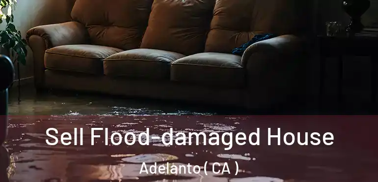  Sell Flood-damaged House Adelanto ( CA )