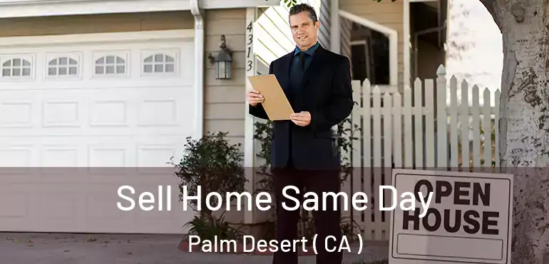  Sell Home Same Day Palm Desert ( CA )