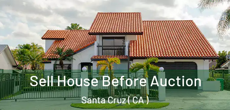 Sell House Before Auction Santa Cruz ( CA )