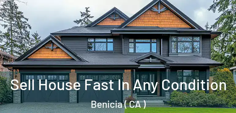 Sell House Fast In Any Condition Benicia ( CA )