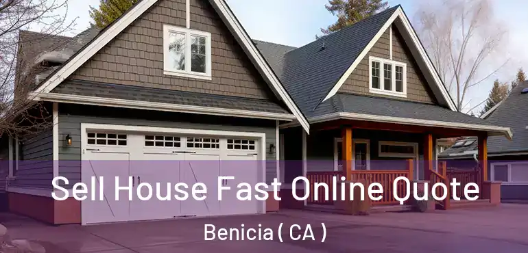  Sell House Fast Online Quote Benicia ( CA )