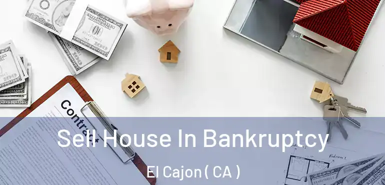 Sell House In Bankruptcy El Cajon ( CA )