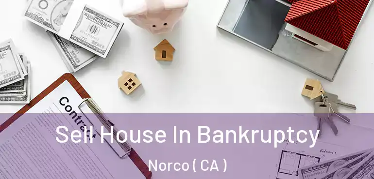  Sell House In Bankruptcy Norco ( CA )