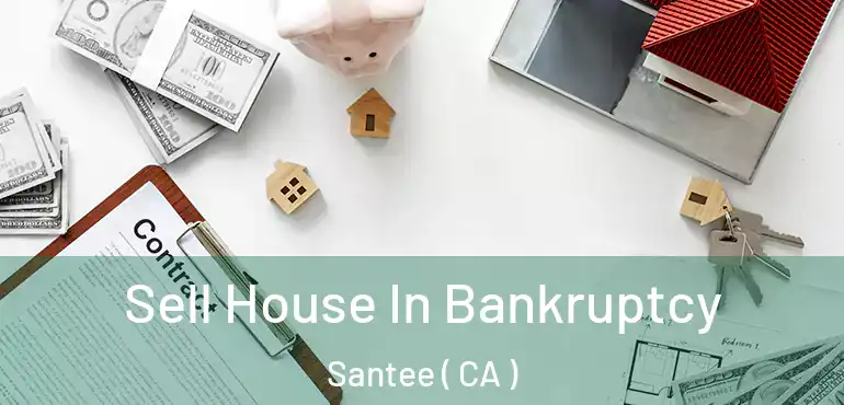  Sell House In Bankruptcy Santee ( CA )
