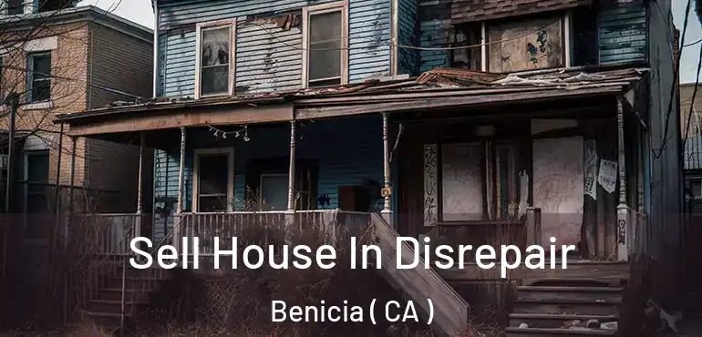 Sell House In Disrepair Benicia ( CA )