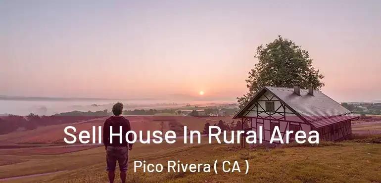  Sell House In Rural Area Pico Rivera ( CA )