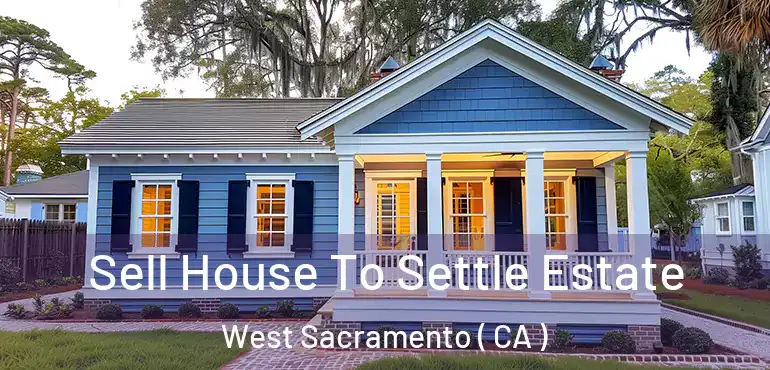Sell House To Settle Estate West Sacramento ( CA )