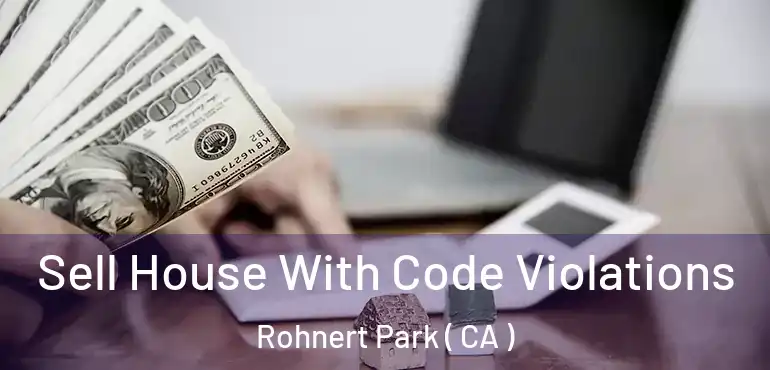Sell House With Code Violations Rohnert Park ( CA )
