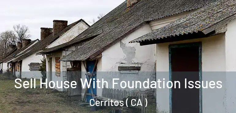  Sell House With Foundation Issues Cerritos ( CA )