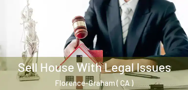 Sell House With Legal Issues Florence-Graham ( CA )