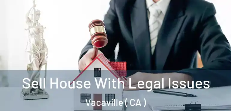  Sell House With Legal Issues Vacaville ( CA )