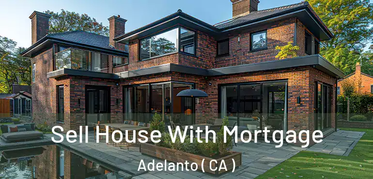  Sell House With Mortgage Adelanto ( CA )