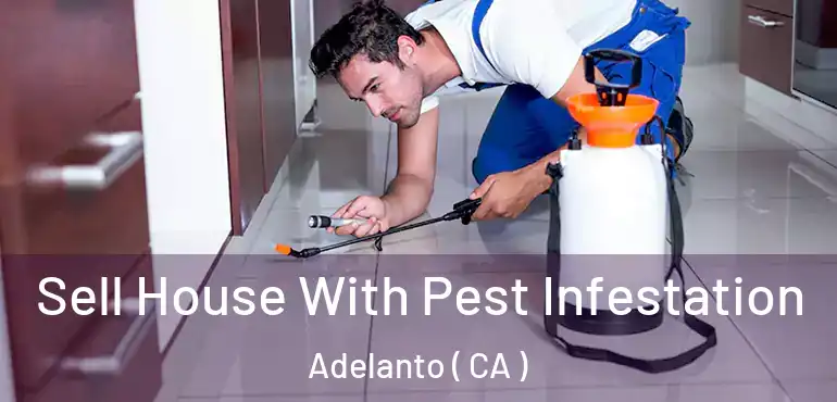 Sell House With Pest Infestation Adelanto ( CA )