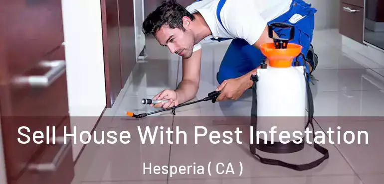  Sell House With Pest Infestation Hesperia ( CA )