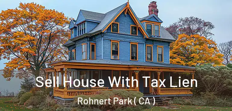 Sell House With Tax Lien Rohnert Park ( CA )