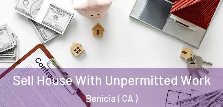  Sell House With Unpermitted Work Benicia ( CA )