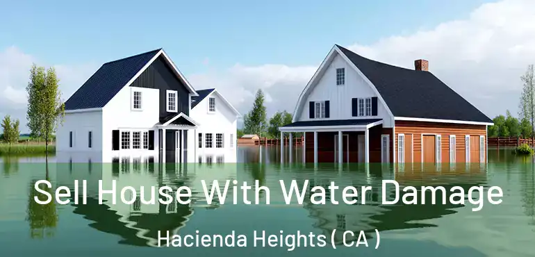 Sell House With Water Damage Hacienda Heights ( CA )