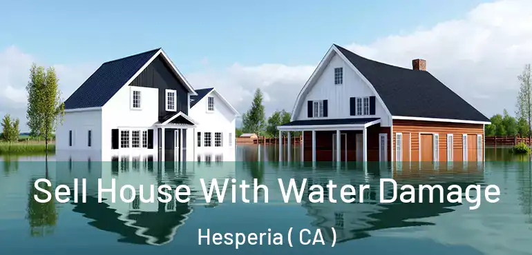  Sell House With Water Damage Hesperia ( CA )