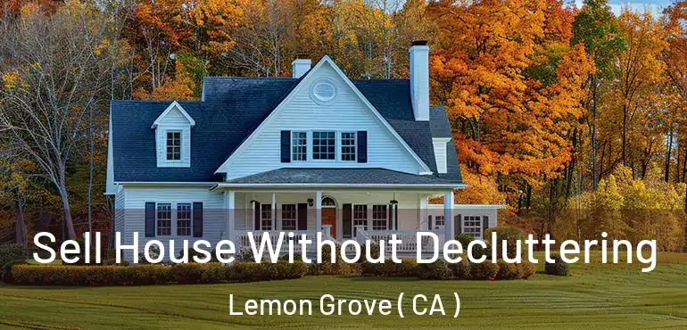  Sell House Without Decluttering Lemon Grove ( CA )