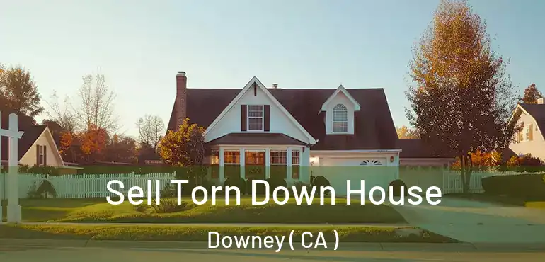  Sell Torn Down House Downey ( CA )