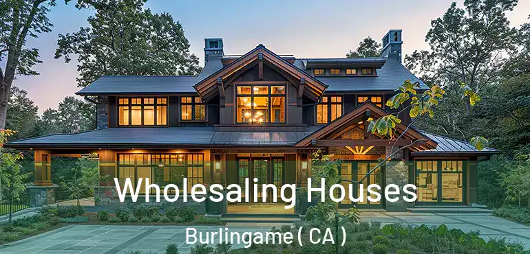  Wholesaling Houses Burlingame ( CA )