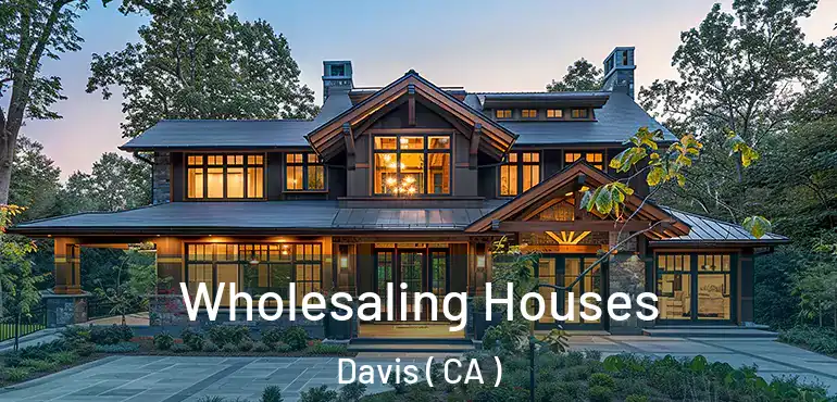  Wholesaling Houses Davis ( CA )