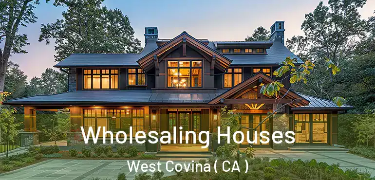 Wholesaling Houses West Covina ( CA )