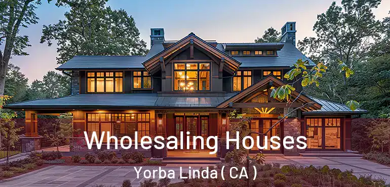 Wholesaling Houses Yorba Linda ( CA )